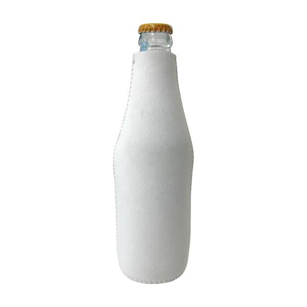 Refroidisseurs à sublimation avec logo personnalisé avec fermeture éclair - Refroidisseur de canette à sublimation 12 oz