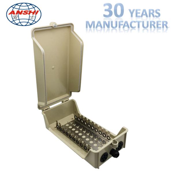 УЛИЧНЫЙ РАСПРЕДЕЛИТЕЛЬНЫЙ ТЕЛЕФОННЫЙ ШКАФ ИЗ МДФ НА 10, 20, 30 ПАР