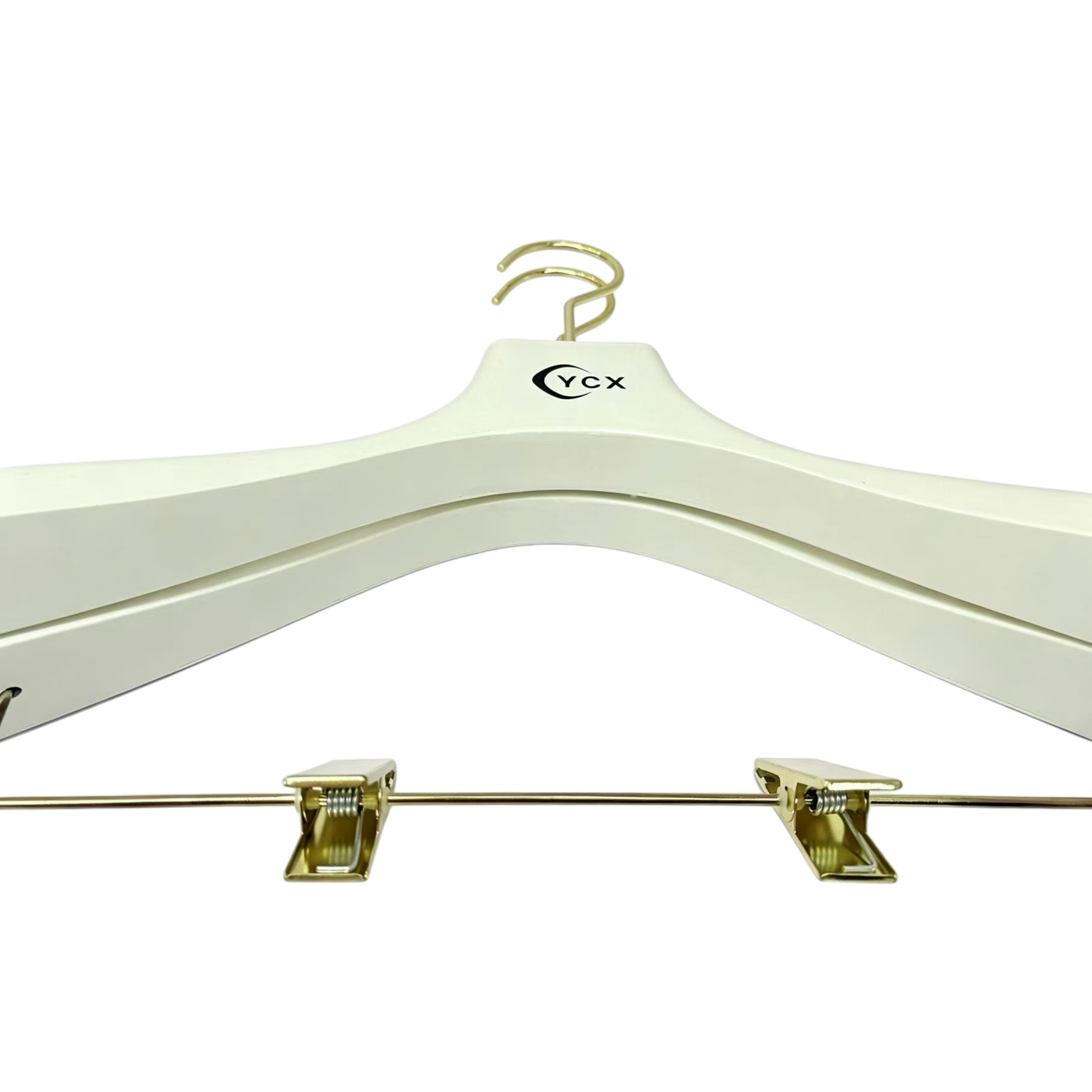ABS Material Suit Hanger with Non-Slip Wide Shoulders and Custom Colors for Hotels and Suit Shops