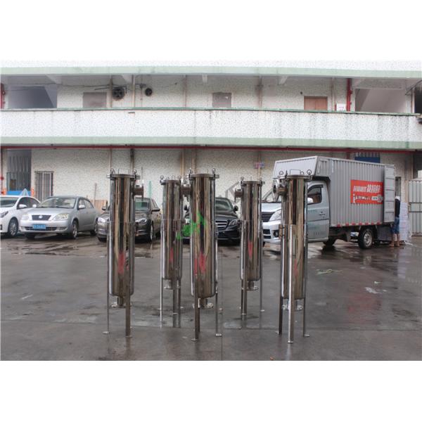 Stainless Steel Cartridge Filter Housing For RO Water Treatment