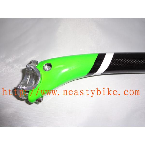 SP-NT16 Carbon fiber seatpost in green  bicycle parts carbon frame parts