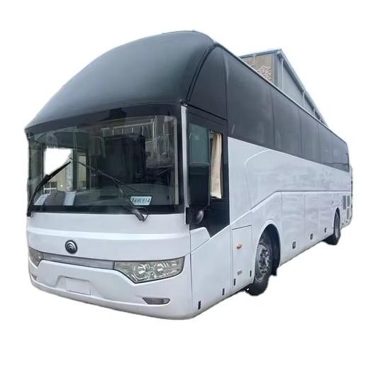 6050mm Base de rodas Personalizar 50 assentos Diesel Luxury Bus para o requisito do cliente