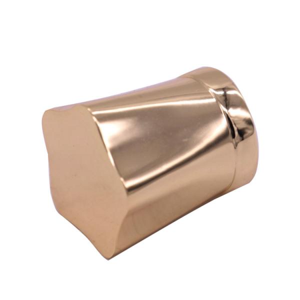 Customized Gold Metal Perfume Bottle Magnetic Cap Fragrance Cap Alloy