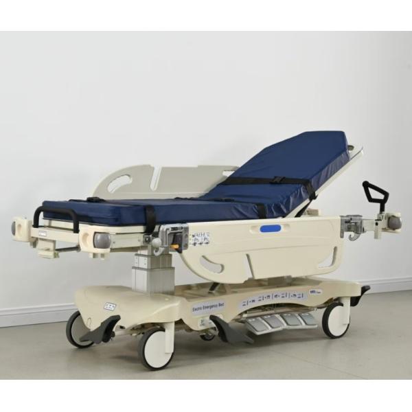 Smart Electric Patient Transfer Stretcher Trolley Auto Adjusting Height EHR Integration For ICU/ER Use