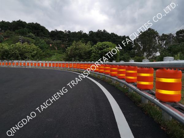 Anti choque do corrimão que espaça a barreira do rolo de estrada de 0.5m