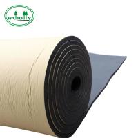 Folha de borracha autoadesiva Elastomeric da espuma da isolação térmica NBR