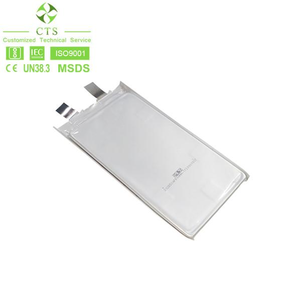 Circuit Protection 3.7V 10Ah NMC Lithium Battery Cell High Energy Capacity