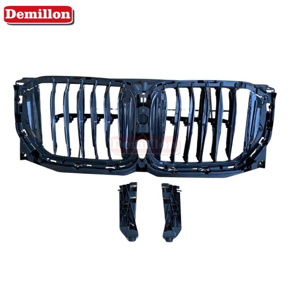 51745A29C42 51749465525 Demillon Auto Parts Front Bumper Grille Front Upper Radiator Grille Flaps for BMW 3 Series G05 G18