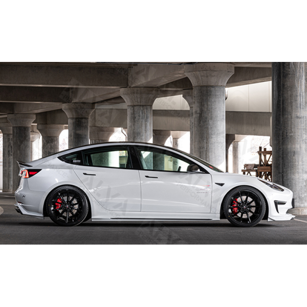 Tesla Model 3 2019 Dry Carbon Fiber Rear Spoiler Rear Wing Body Kits Lightweight Racing Upgrade