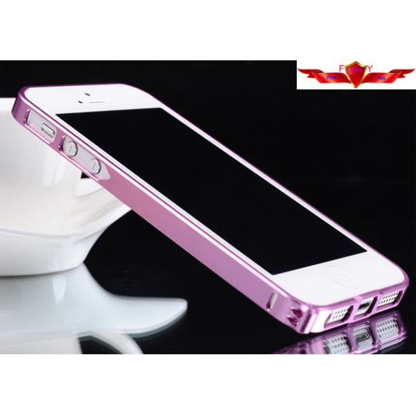 New Colorful Aluminum Iphone 4 4S 5 5S Bumper Cases Gift Box Included