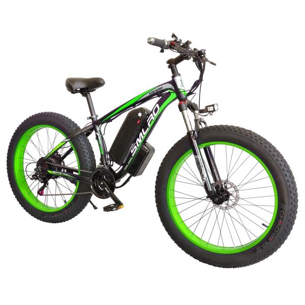 Fat Tire E-Bike 1000W Motor 17.5AH S/\MSUNG Lithium Battery Electric Bike Drop Shipping Available SMLRO XDC600 26x4.0 inch