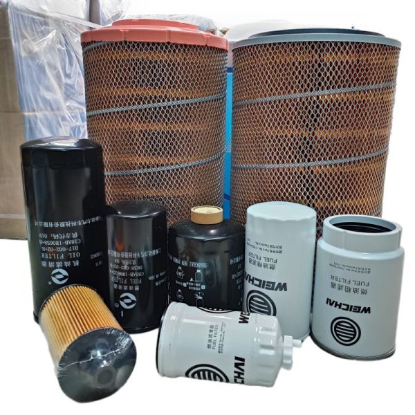 W014200411 5984189 JX1023 D17-002-02 Heavy-Duty Hydraulic Oil Filter for D6114 Engine with Iron + Filter Paper Construction in Standard Size