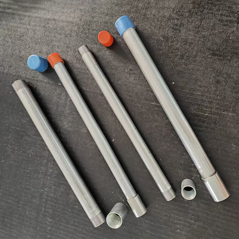 Threaded Grade 4 HDG EMT Conduit High Corrosion Resistant Galvanized Rigid Conduit