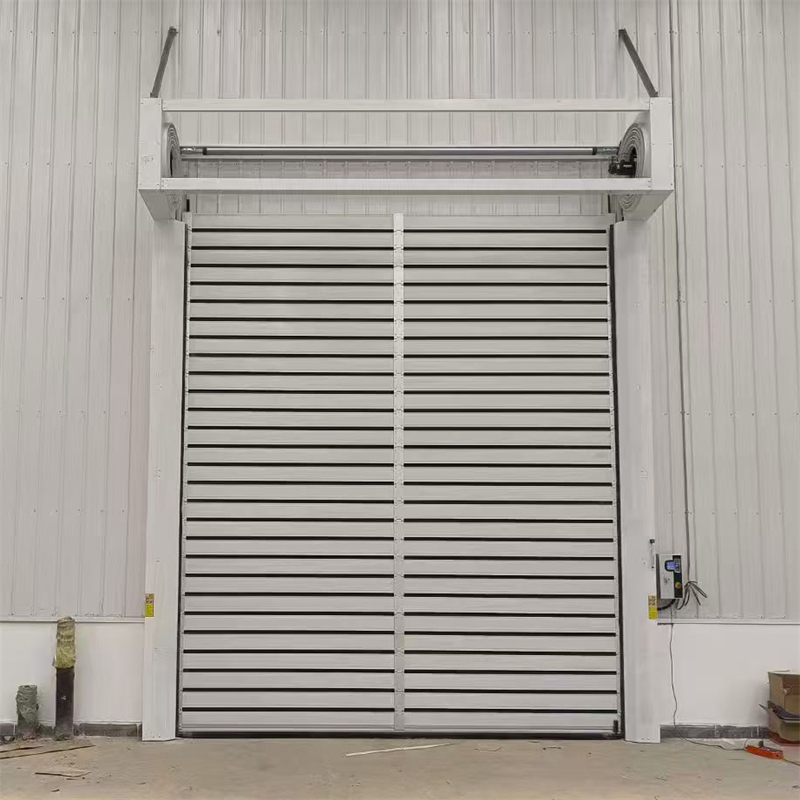 Vehicle Assembly Spiral High Speed Door Auto Parts Manufacturing Access System