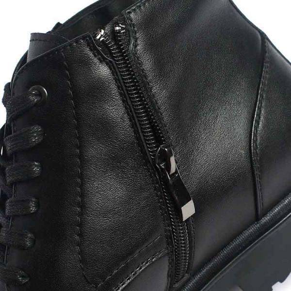 OEM ODM Breathable Black Mens Lace Up Dress Boots