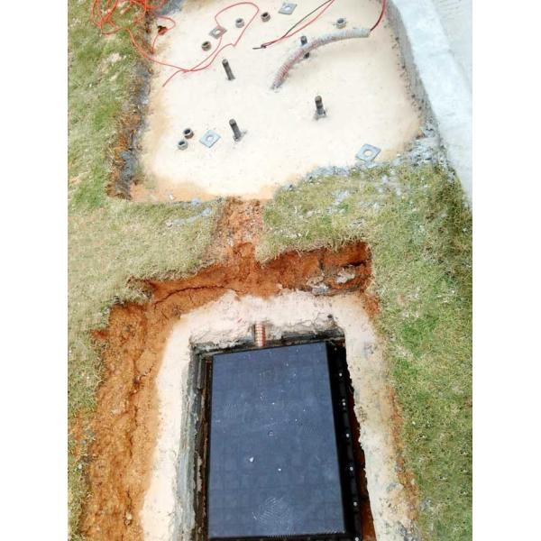 Waterproof Solar Street Light Battery Underground Box 12v 24v 48v Easy Installation