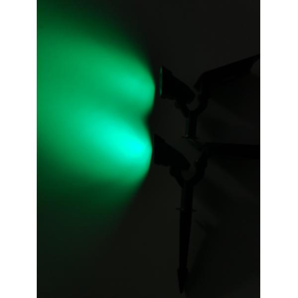 2W 240LM RGB SMD2835 LED Outdoor Solar Lawn Lights