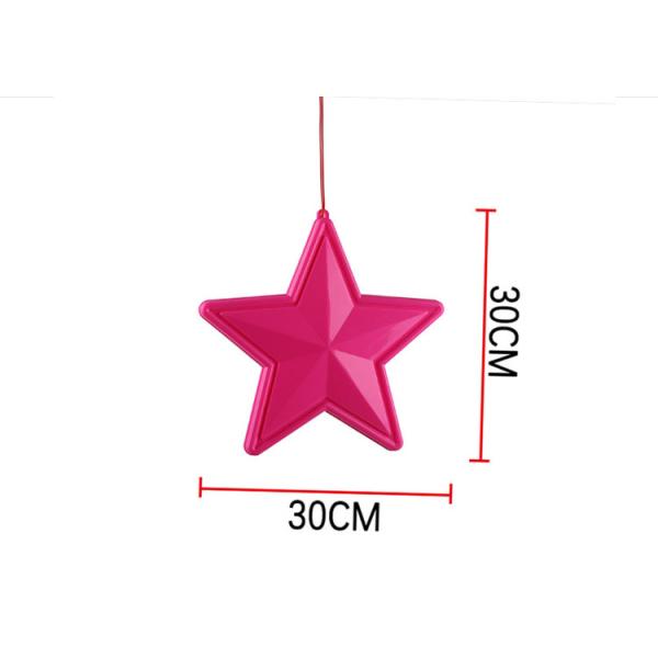 Outdoor LED Star Hanging Lights waterproof tree beautiful display bright festival decorative landscape light