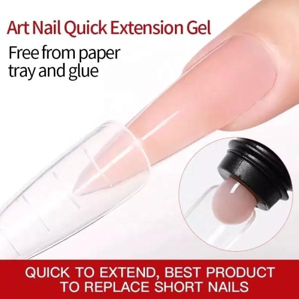Free Sample Wholesales Customization Acrylic Hard Gel Professional Nails Extension Poly Gel for Nail Art