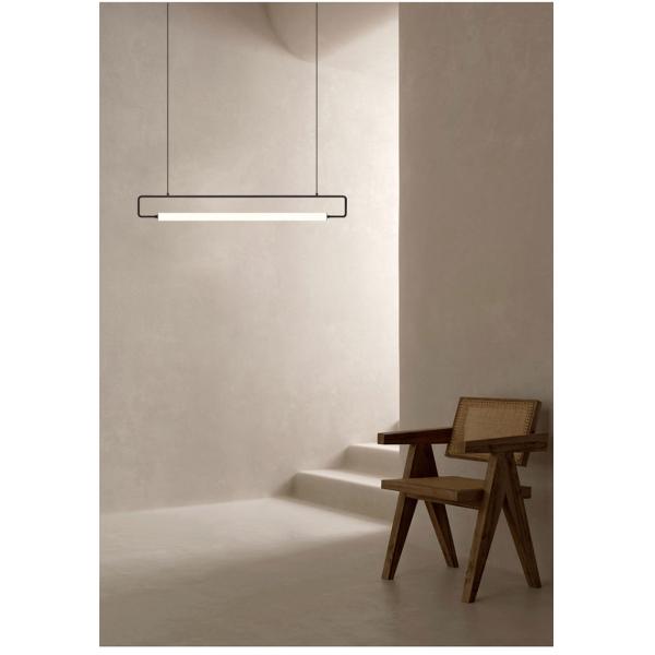 Modern Restaurant Chandelier Minimalist Bar Restaurant Indoor Rectangular  Chandelier(WH-MI-406)