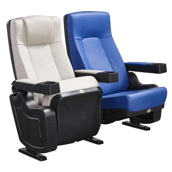 Durable Micro Fiber Leather Folding Theater Seats Home Theater Recliner Seats