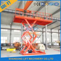 3tons 5m Hydraulic Car Lift Table Steel Scissor Car Lift Platform
