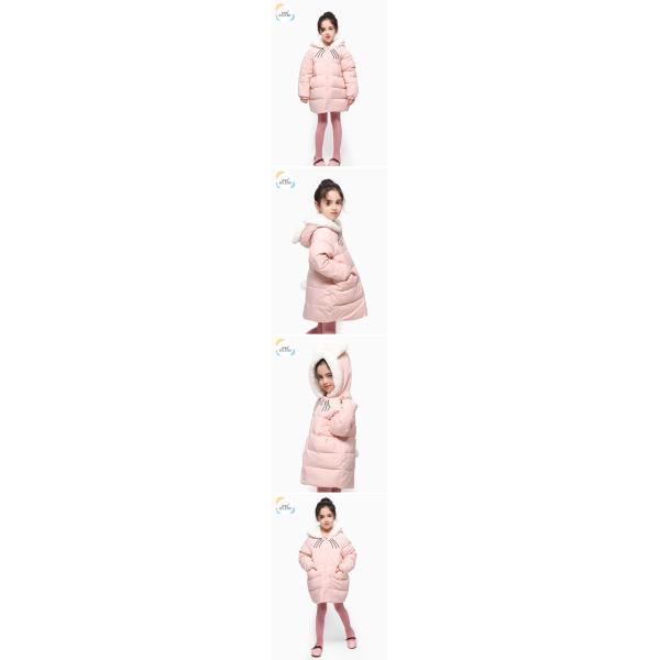 Bilemi Lovely Warm Parka Snowsuit Girls Down Coats Baby Suit Children Winter Jacket