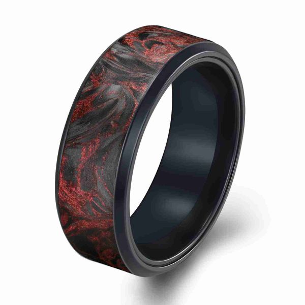 Wholesale Colored Carbon Fiber Rings | Custom Forged Composite