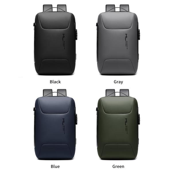 Vente à chaud de l'usine ordinateur portable personnalisé de l'école USB chargeur pour hommes ordinateur portable étanche anti-vol sac à dos pour hommes sac à dos ordinateur portable sac à dos