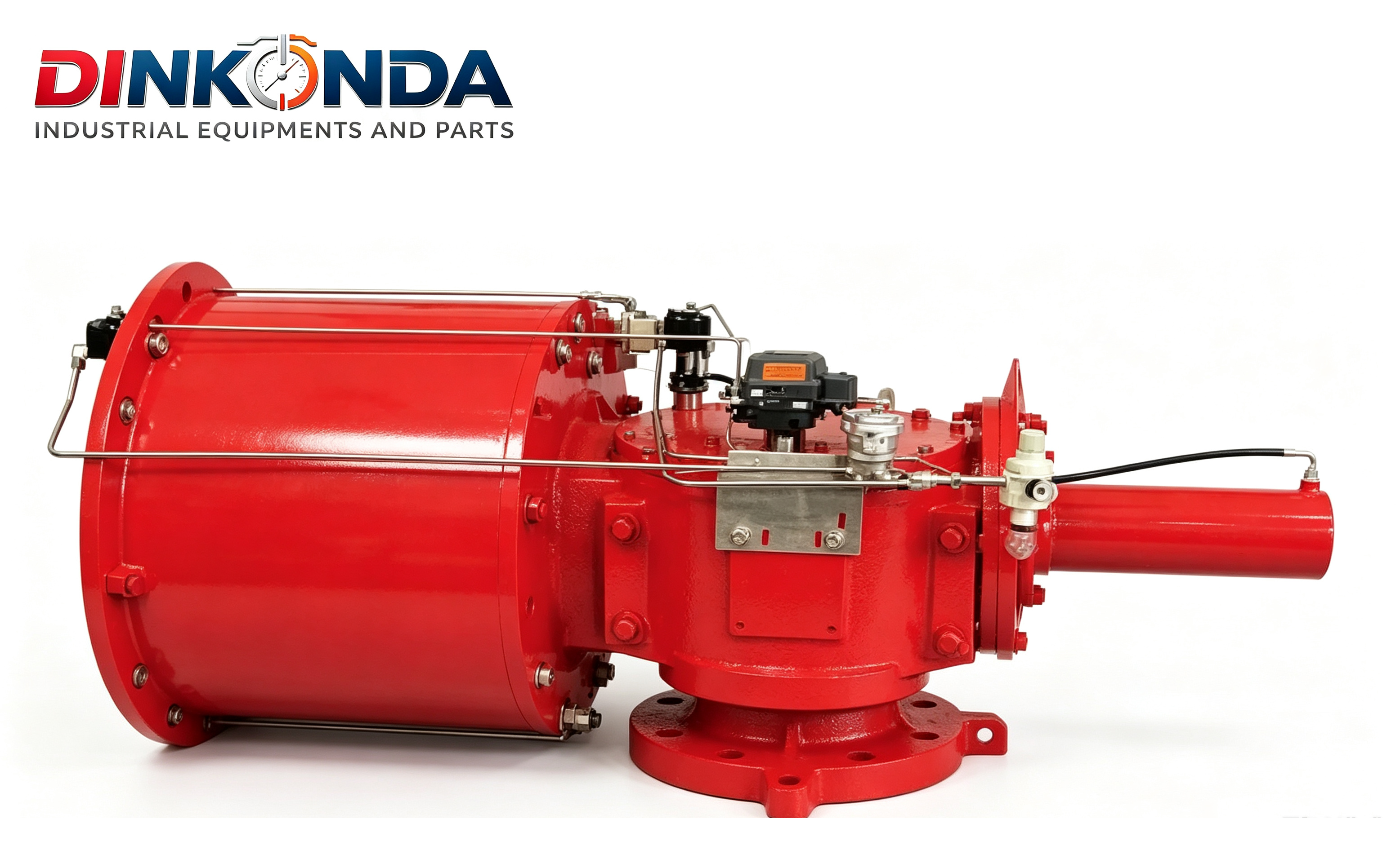 ODM Modulating Electric Pneumatic Actuator Split Type Double Piston Pneumatic Cylinder