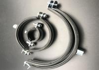 Wholesale galvanized Steel Rubber Lined EPDM Cushion Clamps