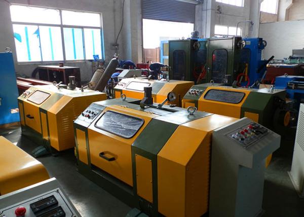machine de cuivre en laiton conviviale du tréfilage 17MD avec la résistance Annealer de C.C