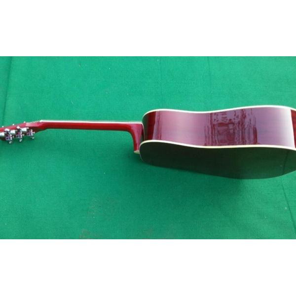 2018 Orange Sunburst Dovo acoustic guitar