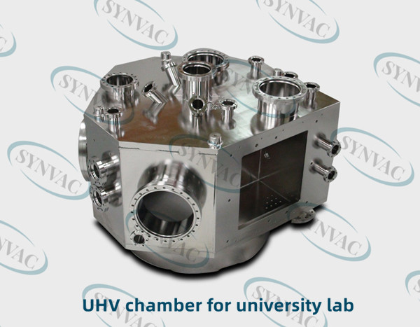 UHV Stainless Steel Vacuum Chamber For University Lab Semiconductor Processing