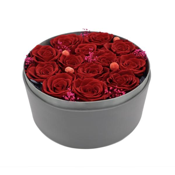 Elegant Preserved Flowers In A Box Perfect Gift For Mothers Day V - Day