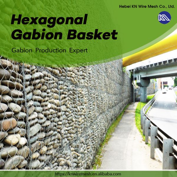 Heavy Duty Galvanized Woven Gabion Retaining Wall With Customized Box Sizes