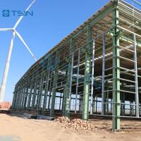 Custom Prefabricated Steel Structure Portal Frame For Warehouses Workshops
