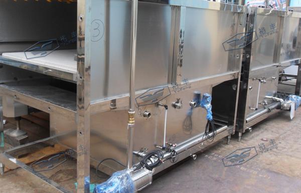 Automatic Bottle Packing Machine Sterilizer For Beverage Production Line