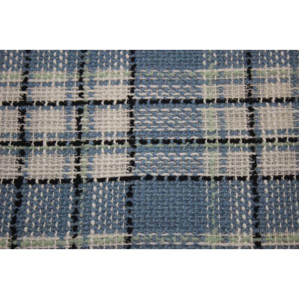 In Stock Yarn Dyed 100 Polyester Fragrant Breeze Tweedy Fabric for Women's Autumn and Winter Coat Clothing