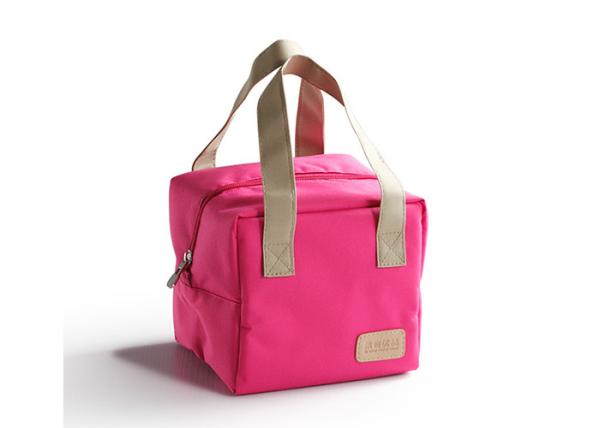 Eco Friendly Lunch Cooler Bags 300D Polyester Material For Unisex Adults