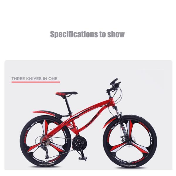 GOMID cadre en acier au carbone homme femme enfant mode personnalisé OEM 20 24 26 pouces Bisiklet Vélo de montagne Kit d'équipement Vélo