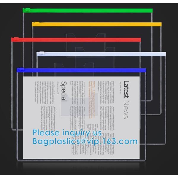 Biodegradable Slider Zipper Vinyl k Bag Slider Zipper Beach Vinyl Toiletry Zipp PVC Snap Closure