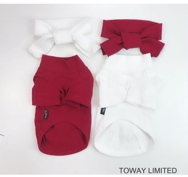  				Cute Bowtie Shirt Pet Clothes Dog Fashion Apparel 	        