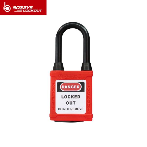 BOSHI Industrial Products Lock Body Material Nylon PA Safety Lock Padlock