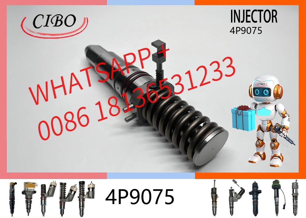 original 4P9075 Common Rail Fuel Injector for   3500A 3516 3512 3508 Engine 777B 785 789 Excavator Diesel Parts Replacement for OEM 0R3051 original new injector