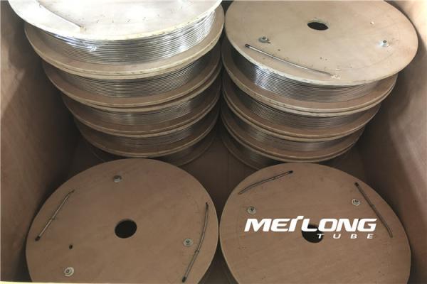 Oil /  Gas Fields 316 Stainless Steel Tubing , Stainless Steel Hydraulic Pipe