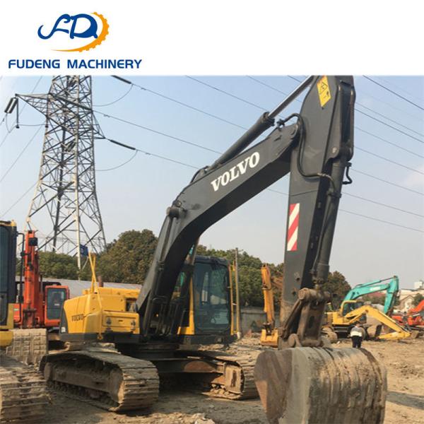 EcoFriendly Refurbished Crawler VOLVO EC210BLC Excavator with 21Ton 0.3m³ Bucket Excavator for Waste Management