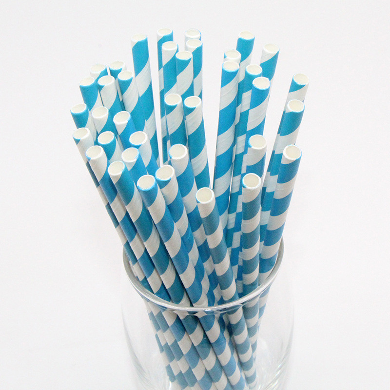 65cm * 47cm * 24cm Package Size Biodegradable Paper Straws for Juice Milk and Drinks