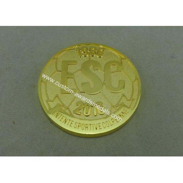 Military Awards Personalized Coins / Air Force Challenge Coins 2 - 6mm Thickness