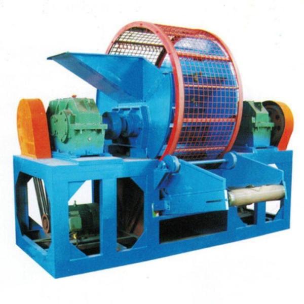 Automatic Motor Bicycle Tires Shredder for Wheels Tires and Accessories at 380V Voltage